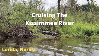 Cruising Kissimmee River, Lorida Florida