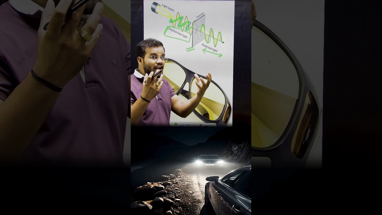 Working of polarized lens | #science #education #physics #learning #experiment