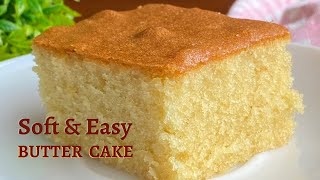 Soft and Easy Vanilla Cake