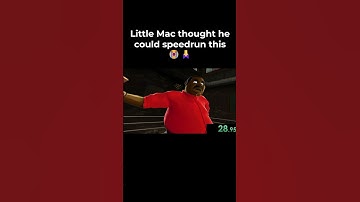 Little Mac thought he could speedrun this 😭🙏 #punchoutwii #wii #corruptions #shorts