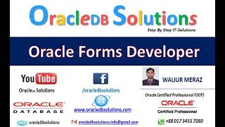 Oracle Forms-How  to Run Forms without user name & password /Full Screen -06