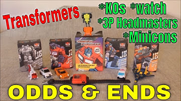Transformers Odds and Ends (KOs, Optimus Bust, 3P Headmaster Units) - GotBot True Review NUMBER 731