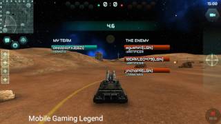 ROBOKRIEG - Robot war online | Clan Wars 4/12/17  - Episode #2 - [BZI] vs [LGN] screenshot 2