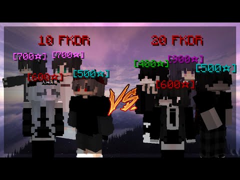 Jugando SOLAMENTE contra PARTYS TRYHARD en BEDWARS