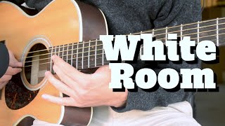 Video thumbnail of "White Room Solo - Cream - Acoustic Guitar Cover"
