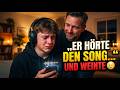 Er hörte den Song seines Vaters… und begann zu weinen 😢