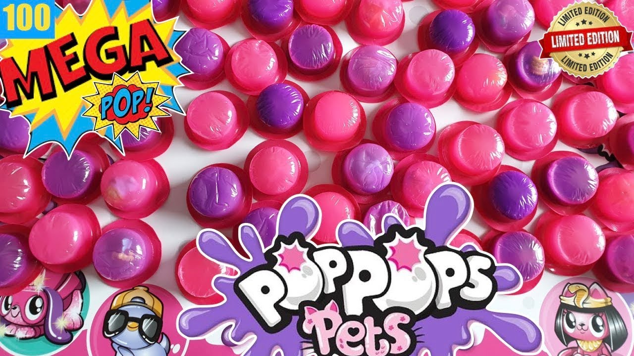 POP POPS PETS | BUBBLE POPPING TOY SLIME VIDEO 2019