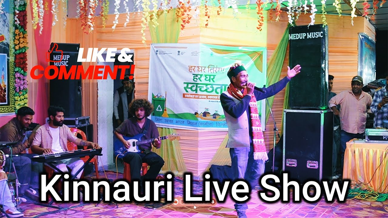 ✨ Jigmed Negi Live | Summer Festival Pooh 2025 | Star Night Performance Kinnauri Song 2025