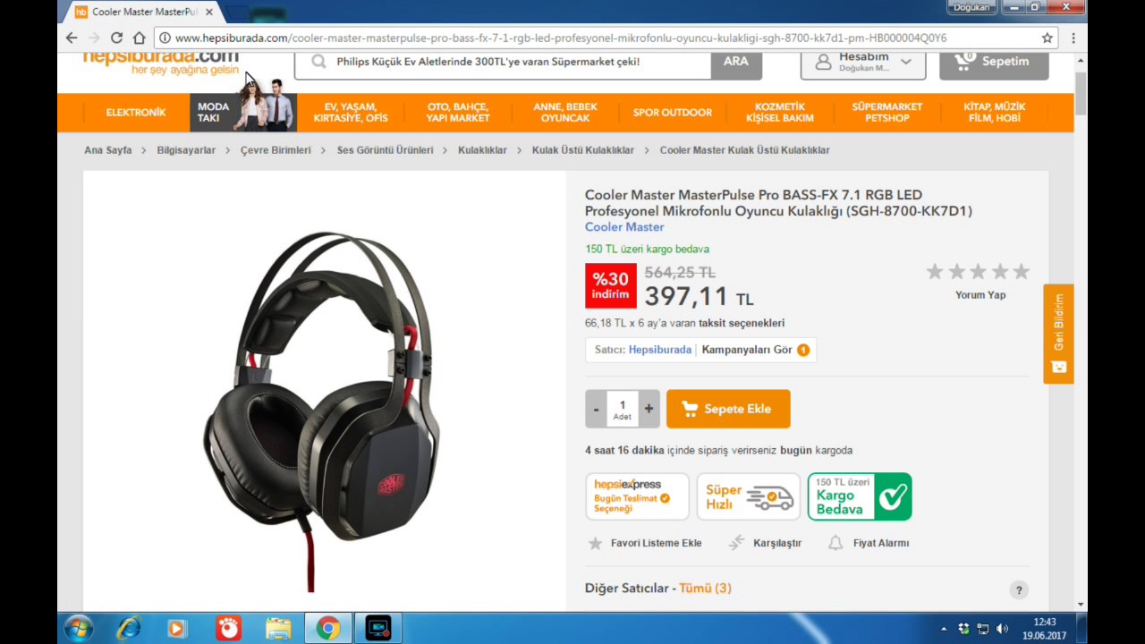 Cooler Master  Masterpulse pro kulaklık incelemesi