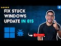 How to FIX WINDOWS UPDATE STUCK in 61 S