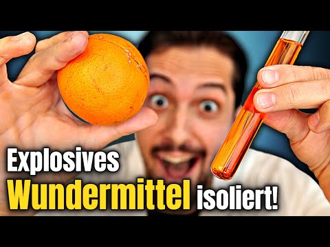 I've isolated explosive oil from oranges! Here's how it works INSIDE the body.