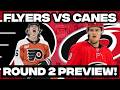 ROUND TWO PREVIEW: Philadelphia Flyers Vs Carolina Hurricanes | 2026 Stanley Cup Playoff Previews