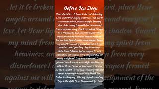 Before You Sleep#spiritualgrowth#motivation#dailyaffirmation #affirmations#dailyhabit#redditstories