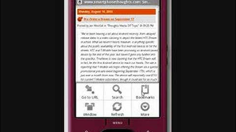 PREVIEW: Google Android OS