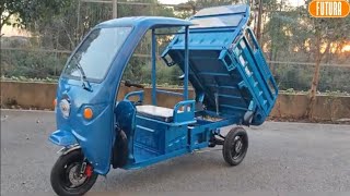 Elektro Lastendreirad X1 25/45 km/h ab 2599 € 500 kg transportieren ETukTuk Lastenmoped TUK TUK LKW