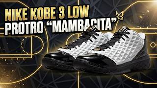 Kobe 3 Low Protro “Mambacita” 2026 – Honors Gigi Bryant’s Birthday! | OFFICIAL LOOK