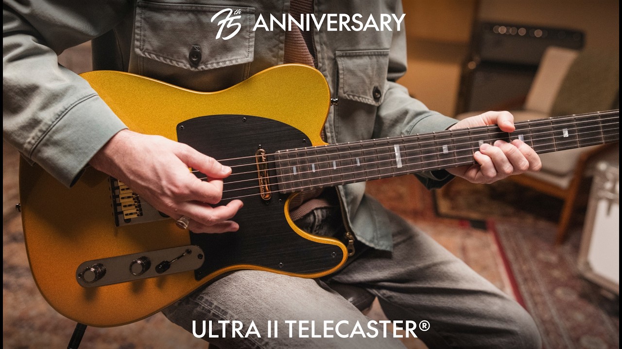 Introducing the 75th Anniversary American Ultra II Telecaster | Tele 75 | Fender