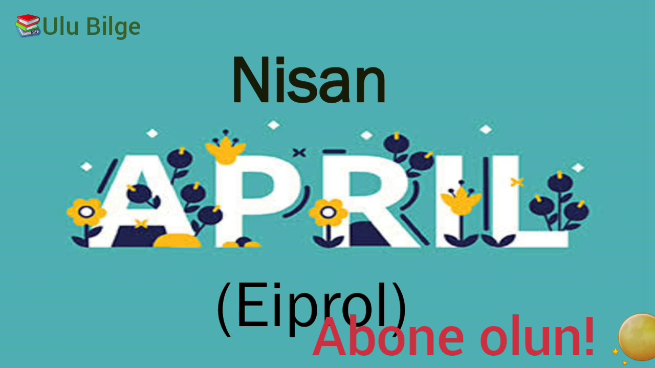 İngilizce aylar ve mevsimlerin şaşırtıcı kökenler !!! - YouTube