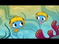 Мультфильмы для Малышей Котики вперед Водолазы 12 серия 