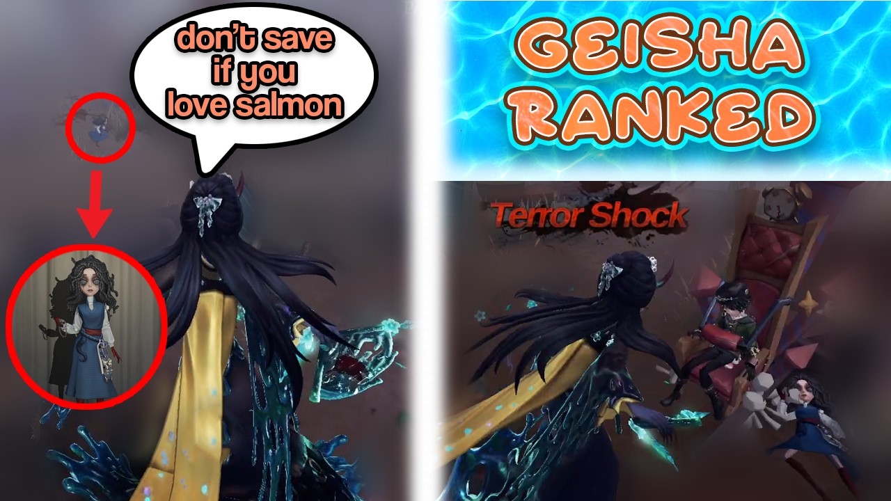tarantula more like umm uh ummm | GEISHA RANKED - Identity V PC Gameplay