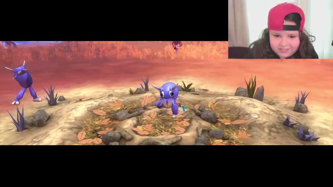 Making a character! My first gaming video! Me playing SPORE! #1