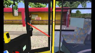 Omsi Bus Simulator Solaris Bus Urbino 12 III With Yellow Buses Repaint on the Highway Map