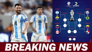 Copa America 2024 Knockout Stage Bracket Is