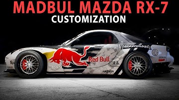 NFS 2015 - MADBUL Mazda RX-7 (Speed Art / Cinematic / Customization / PC)