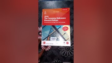 Java the complete reference book |Oracle | Best java book #java #programming #javabook