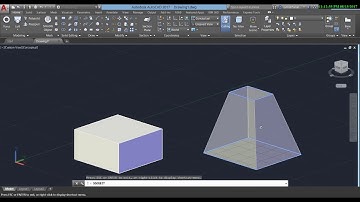 19-How to Use Extrude,Loft,Revolve and Sweep Command in AutoCad 2014/15/16/17/1/18