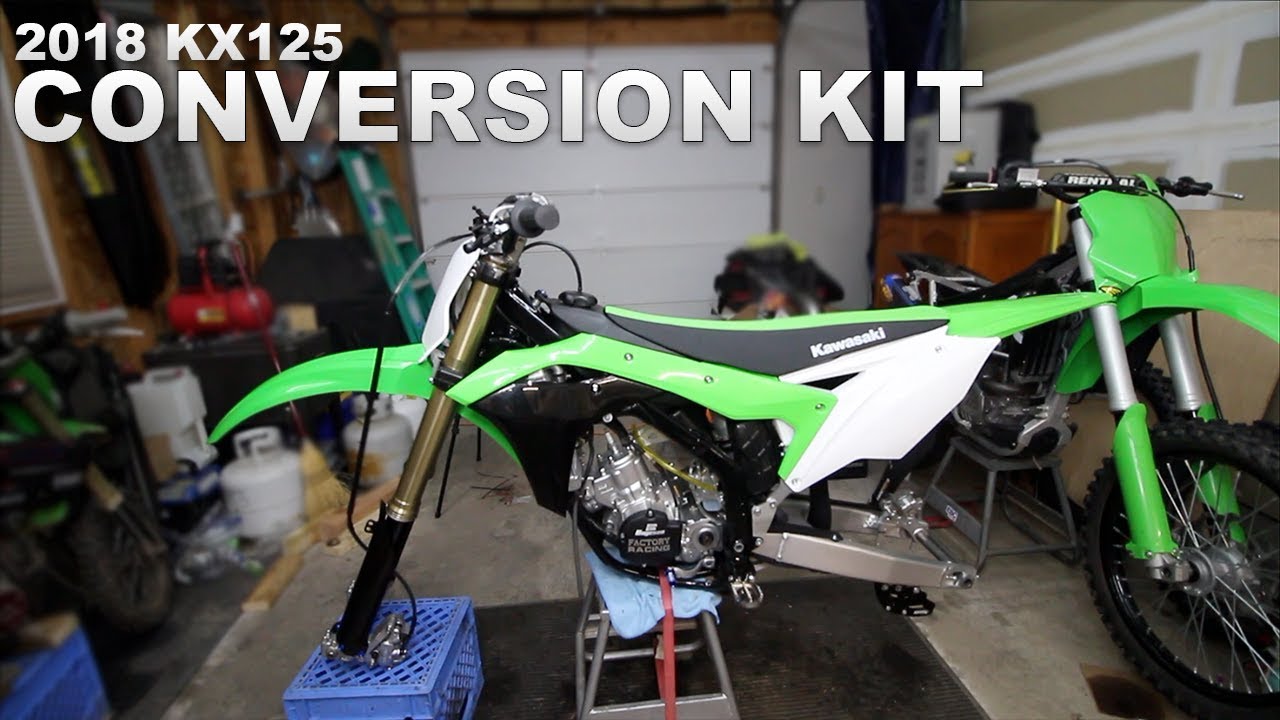 dal tjene build $10,000 2018 KX125 BUILD REVEAL!!! - YouTube