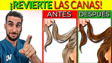 ¿Cómo acabar con las canas de forma natural?