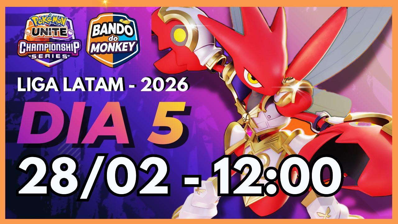 LIGA LATAM DE POKÉMON UNITE NARRAÇÃO EM PT BR! BANDO DO MONKEY