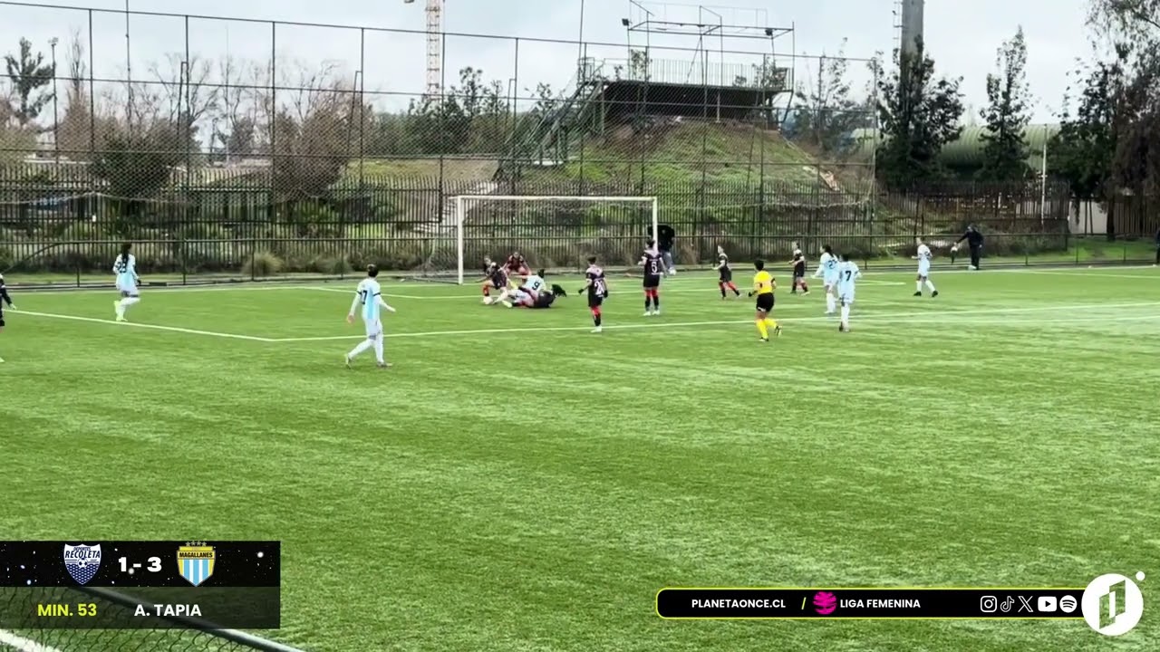 #GolesP11 D. Recoleta 1-4 Magallanes Fecha 23 2da Rueda Liga Femenina 15-08-2026