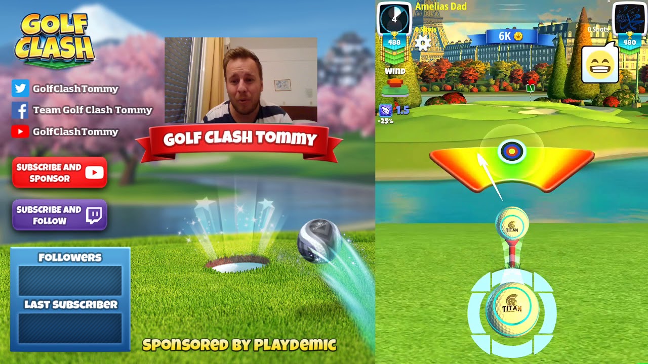 Golf Clash tips, Hole 2 - Par 3, Metro Open Tournament - Parc De Paris, ROOKIE - GUIDE! tutorialspoint