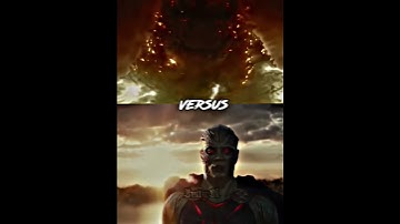 Godzilla (LA) vs Justice League (DCEU)..