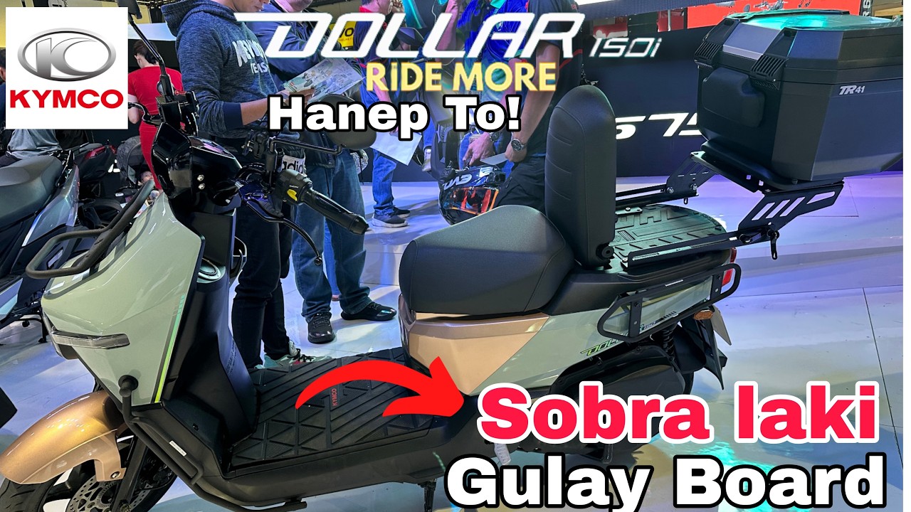 New Kymco Dollar 150i - Pinaka Versatile at Multi purpose Utility Scooter _Tibay dame mo Makarga !