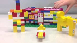 Lego Literacy Club 3 Little Pigs Resimi