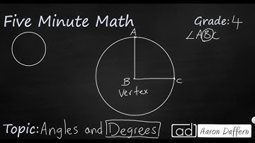 4th Grade Math Angles and Degrees