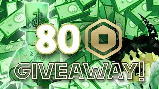80 Robux Giveaway How To Join