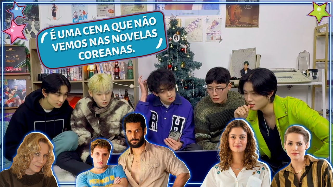 BANDA COREANA REAGE A PANTANAL, TERRA E PAIXÃO E OUTRAS NOVELAS BRASILEIRAS (COM 2Z)