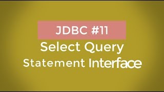 Selecting Data using Java App from DB JDBC #11