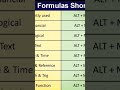 Ms excel Formula Shortcut ।। Ms Excel Me Formula Kaise Lagaye ✅#msexcel #shortsvideo #viralshort