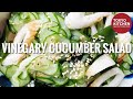 Easy Vinegary Cucumber Salad Recipe | Refreshing and Healthy!