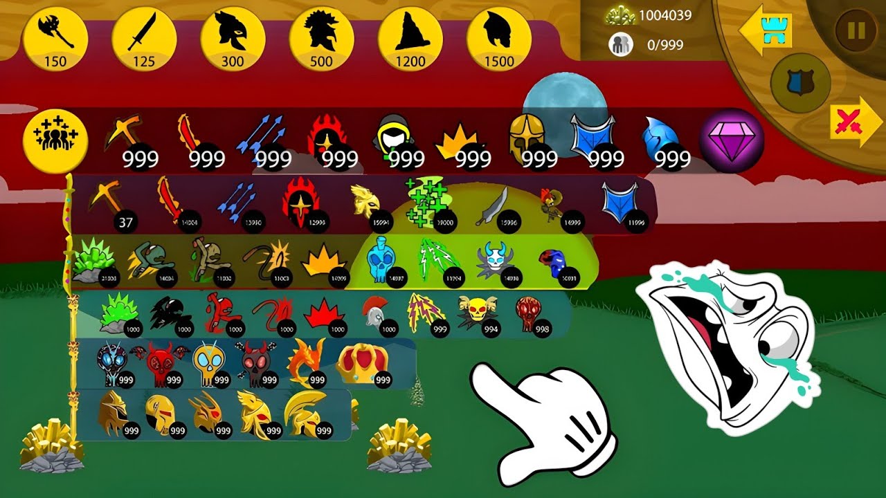 Latest Classic Campaign Update! Unlock 999 Most Powerful Ice Super Bosses Ever |Stick War Legacy mod