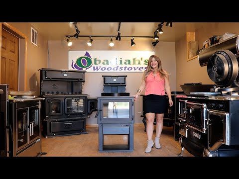 Drolet Deco II EPA Contemporary Wood Stove - Product Review - YouTube