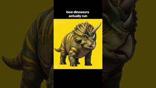 Is This How Dinosaurs Run?