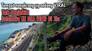 jalur menuju Tebing Yang Viral di JLS SINE BELITAR