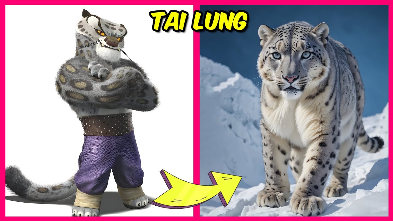 How Kung Fu Panda 4 Characters Look In Real Life + Guess The Voice Quiz +  Favorite Foods & More!