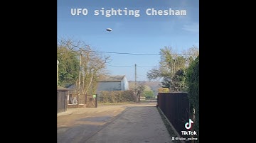 Uk ufo sighting Buckinghamshire . Filmed myself in Chesham . Scary stuff #ufo